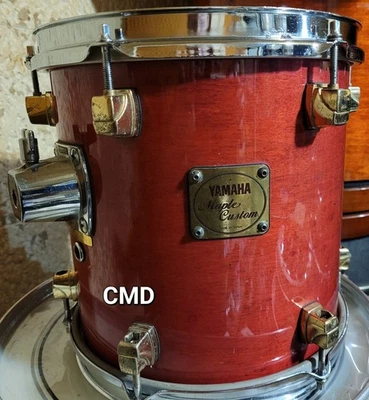 РЕДКИЙ ВИНТАЖНЫЙ YAMAHA 1980-х КЛЕНОВЫЙ ЗАКАЗ 10 «TOM БАРАБАН ЯПОНИИ КРАСНЫЙ PRE YESS ИГРОКОВ - Изображение 1 из 4