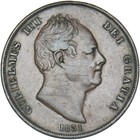 1831 Penny - William IV British Copper Coin - Nice