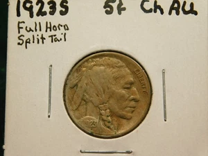 Artículo 1923 S Buffalo Nickel # 10837 - Imagen 1 de 2