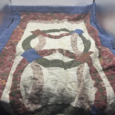 JCP Home King Size Quilt Pillow Sham Multicolor Cotton Polyester Patchwork - Image 1 of 4