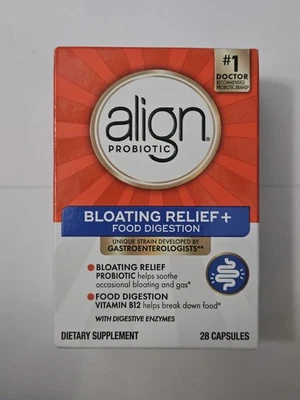 Align Probiotic Bloating and Gas Relief and Food Digestion - 28 Capsules - Image 1 of 3