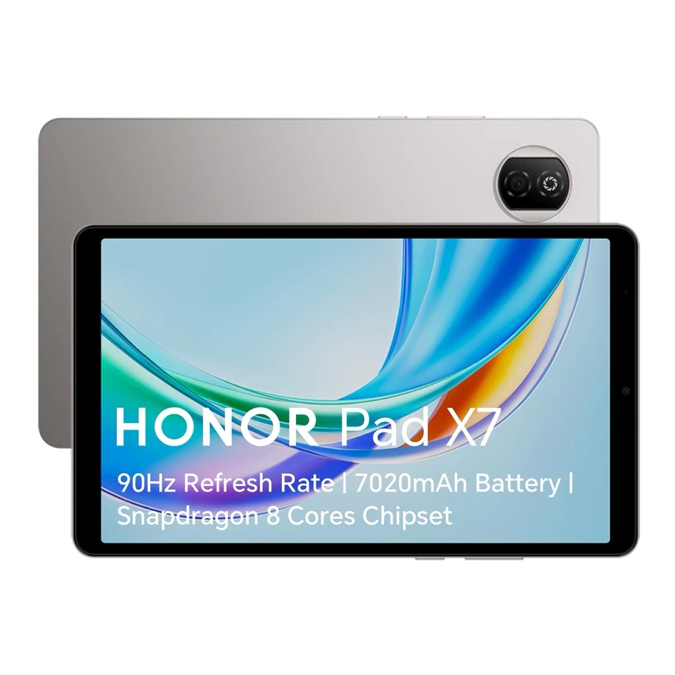 HONOR Pad X7 8.7 INCH 64GB 4GB RAM Wifi Only Andriod Tablet 7020mAh, Grey - Image 1 of 4