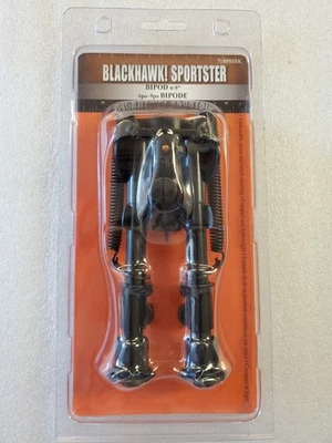 BLACKHAWK Sportster Bipod 6-9" #71BP03BK - Image 1 of 3