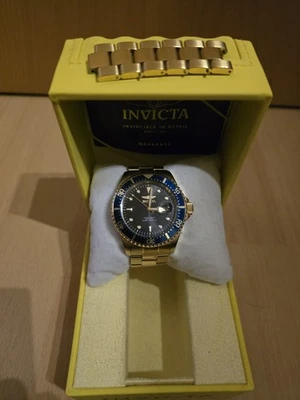 Invicta Men Pro Diver 18k vergoldet - Master of the Oceans - Dial 43mm 200m - Bild 1 von 4