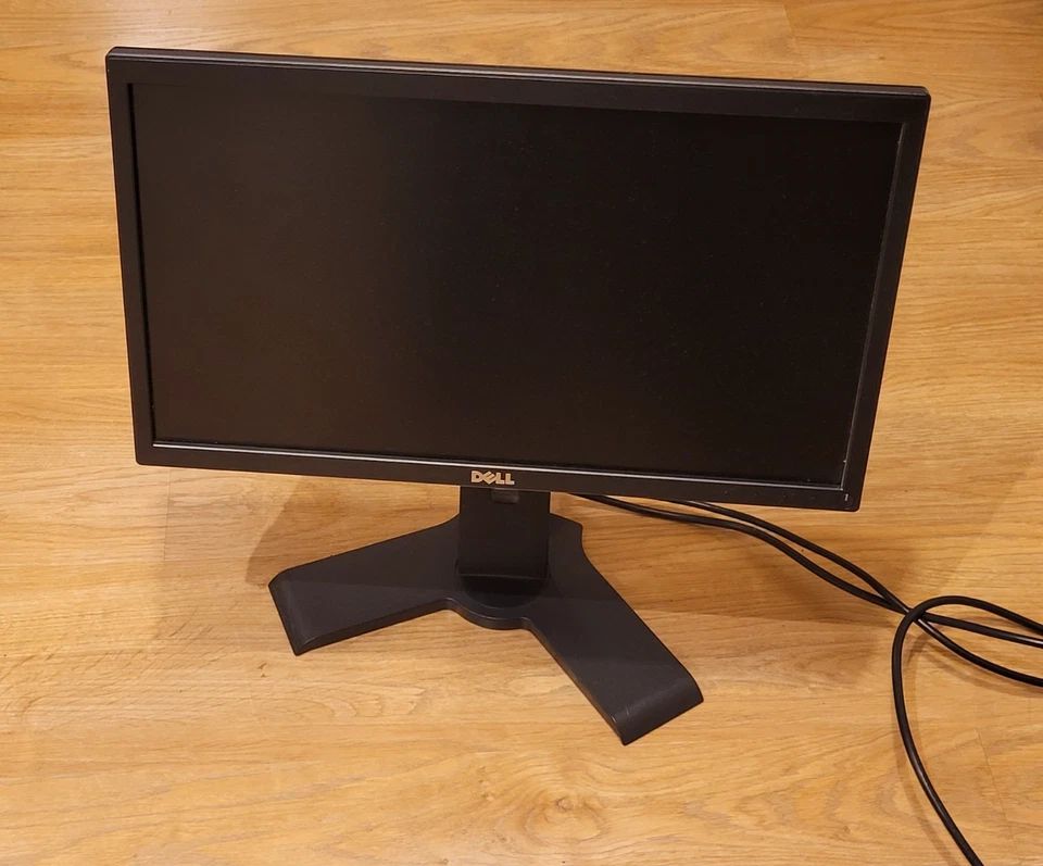 DELL 14 INCH MONITOR w. TILT & ROTATE STAND CLIP ON 4 USB SOCKETS HDMI, DP, VGA - Image 1 of 4