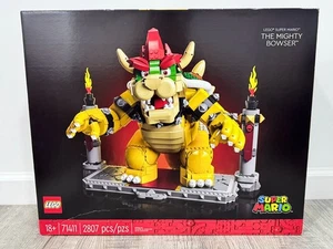 LEGO Super Mario The Mighty Bowser 71411 New Sealed Collectible 3D Figure - Picture 1 of 8