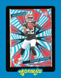 Shedeur Sanders 2025 Panini Revolution NFL Fútbol NIVELES VERDES /499 #239 RC - Imagen 1 de 2