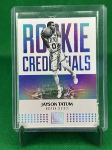 2017-18 Panini Status Jayson Tatum Rookie Credentials #18 - Picture 1 of 2