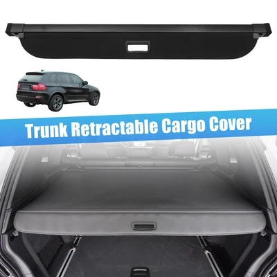 Retractable Cargo Cover for BMW X5 2008-2018 Rear Trunk Shielding Shade Foto 1 de 4