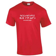 Live Long & Prosper In Klingon T Shirt - Mens Star Trek Startrek Tshirt - Spock