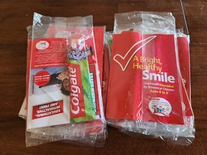 Lot of 15 Children's Colgate Travel Toothbrushes & Toothpaste SEALED - Picture 1 of 3