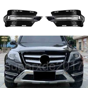 LED Tagfahrlicht Nebelscheinwerfer Blende Für Benz GLK-Klasse X204 AMG 2014-2015 - Picture 1 of 12