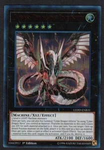 Yugioh Cyber Dragon Infinity LEDD-ENB31 Ultra Rare 1st Ed - VLP - Bild 1 von 2
