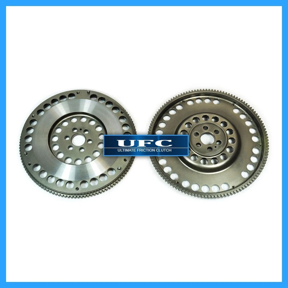 UFC 11,5 LB EMBRAGUE CROMADO VOLANTE CARRERA para NISSAN 240SX KA24 1989-1998 Foto 1 de 2