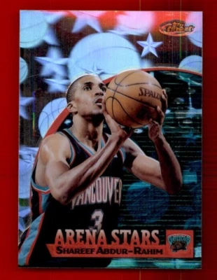 1998-99 Finest Arena Stars #AS18 Shareef Abdur-Rahim. - Image 1 of 2