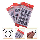  3 Boxes O-ring Rubber Band Bumper Fasteners Repair Accessories