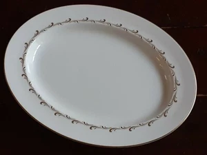 Lovely Vintage ROYAL DOULTON RONDO Pattern 13" OVAL SERVING PLATTER-PLATE H4935 - Picture 1 of 8