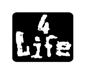 VINTAGE NWO "4 Life" Custom Sticker Decal Phone laptop Car Window art 5.5x4.5! - Picture 1 of 5