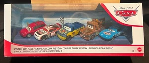 2021 DISNEY CARS 3 PISTON CUP RACE METAL 5 PACK WALMART EXCLUSIVE NEW - Picture 1 of 4