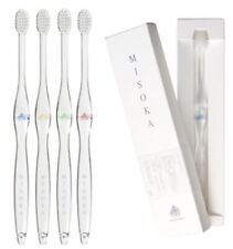 MISOKA Nanotech toothbrush M regular size 4 pcs set Yume Syokunin from Japan F/S