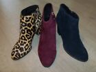 NEW Moda in Pelle Laure Boots Leather Suede - Choice of Colour / Size