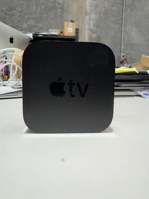 Apple TV A1625 4th Generation Media TV Streamer - Black - No Remote - Used - image 1 of 4