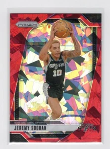 Jeremy Sochan 2024-25 Panini Prizm Prizms Red Ice San Antonio Spurs - Bild 1 von 2