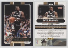 2009-10 Panini Basketball Hall of Fame Black Border /199 David Robinson #75 HOF