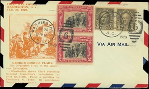 SAVOYSTAMPS- USA Cover -1929-George Rogers Clark-# 651 FDC-Indianapolis Indiana - Picture 1 of 1