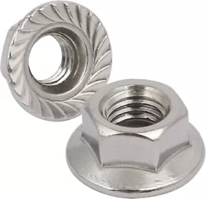 Chainsaw Guide Bar Nuts High Quality Steel. M8 with Serrated Back for Grip. UK - Picture 1 of 3