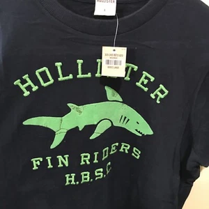 Camiseta Rara, Vintage, Hollister By A&F Bordada Calce Muscular Nueva Con Etiquetas Talla L - Imagen 1 de 8