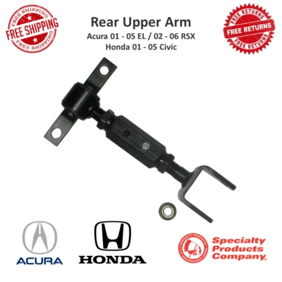 SPC Rear Upper EZ Arm -4.00 To +6.00 Degree For 2001-2005 Acura EL & Honda Civic - Image 1 of 4