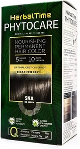 Colore permanente capelli marrone ghiaccio 90% naturale senza ammoniaca senza olio minerale VEGANO - Foto 1 di 1