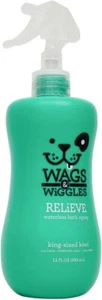 Wags & Wiggles Relieve Anti-Itch Spray for Dogs | Waterless Dry Shampoo for Dogs - Picture 1 of 6