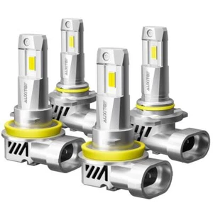 AUXITO 9005+H11 LED Headlight Combo High Low Beam Bulbs 6500K White Bright 2/4X - Picture 1 of 30
