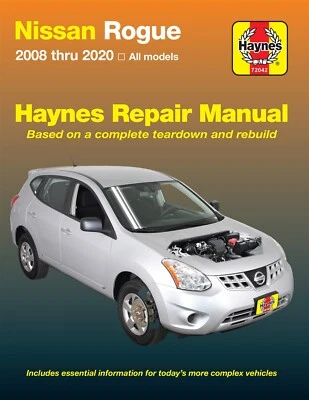 Nissan Rogue Repair Manual: 2008-2020 - Image 1 of 3