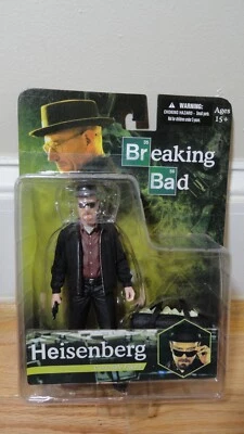 Breaking Bad Heisenberg Collectible Figure Walter White w/ money bag, hat, - Image 1 of 2