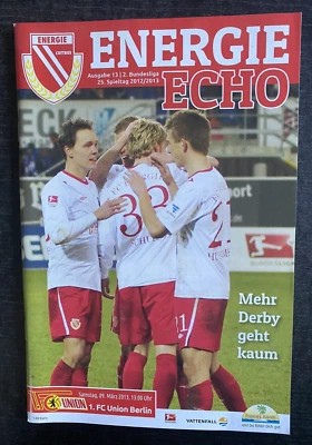 II. BL 2012/2013 FC Energie Cottbus - 1. FC Union Berlin, 09.03.2013 Mattuschka - Bild 1 von 4