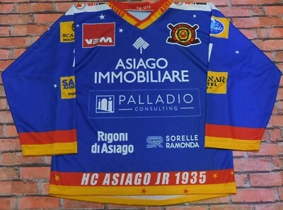 MAGLIA SHIRT TRIKOT ICE HOCKEY GHIACCIO ASIAGO JR PATERNO DANIEL 1 tg. 16 years - Bild 1 von 2