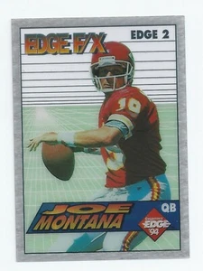 1994 Collector's Edge FX #2 Joe Montana - Picture 1 of 2