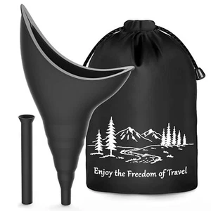 Frauen-Urinal für unterwegs Mobile Toilette aus Silikon Outdoor Reise Stehen DHL - Bild 1 von 19