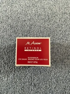 M.Asam Retinol Intense Eye Balm 30ml NEW & FACTORY SEALED - Picture 1 of 2