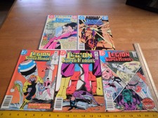 Legion of Super-Heroes 304 305 316 Annual 2 3 comic lot F-VF/NM 1980s Bronze Age