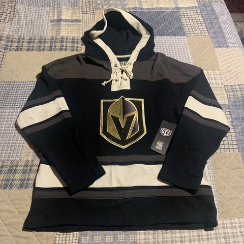 Old Time Hockey OTS Vegas Golden Knights Sweater Mens Small New With Tags Cover