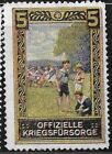 Austria Old Poster Stamp Offizielle Kriegsfursorge Ww1