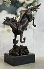 Thoroughbred Show Cheval Équestre Équins Artwork Bronze Marbre Statue Sculpture