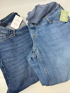 H&M Mama Maternity LOT OF 2 Jeans (See Description) Size XL *NWT* - Picture 1 of 7