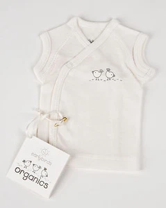 Camiseta para bebés prematuros Organics EARLYBIRDS (talla 800g a 1,5kg) - Imagen 1 de 8
