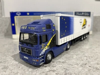 Corgi - M.A.N Curtainside - MAN Race Power - 75801 - 1:50 Scale - Mint - Image 1 of 4