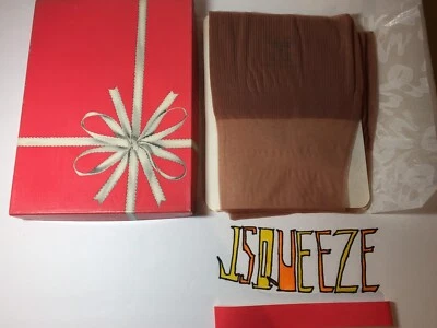 6双复古15D RHT尼龙长袜9 1/2 X 29 1/2英寸平纹针织高光 — 第 1/4 张图片